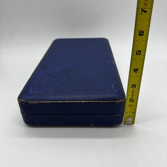 Sheffield Latham Owen Rustic Antler Horn Handle Steak Knives Forks Cased Set 11 - Picture 16 of 16